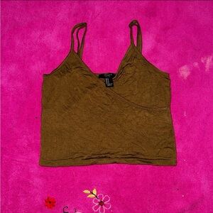 Forever 21 Brown Crop Top